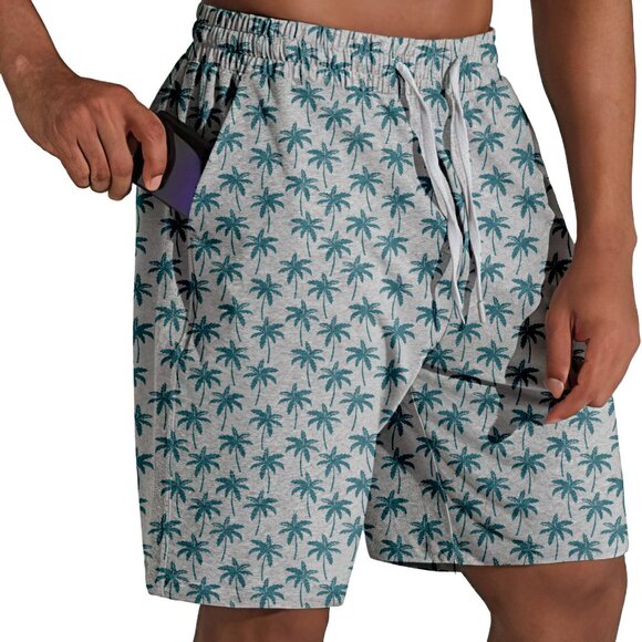 3-Pack Men's Terry Knit Printed Athletic Bottoms w/ Elastic Waistband & Pockets - Picture 2 of 16